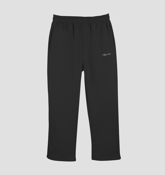 BOXCUT OPEN LEG TRACKPANTS