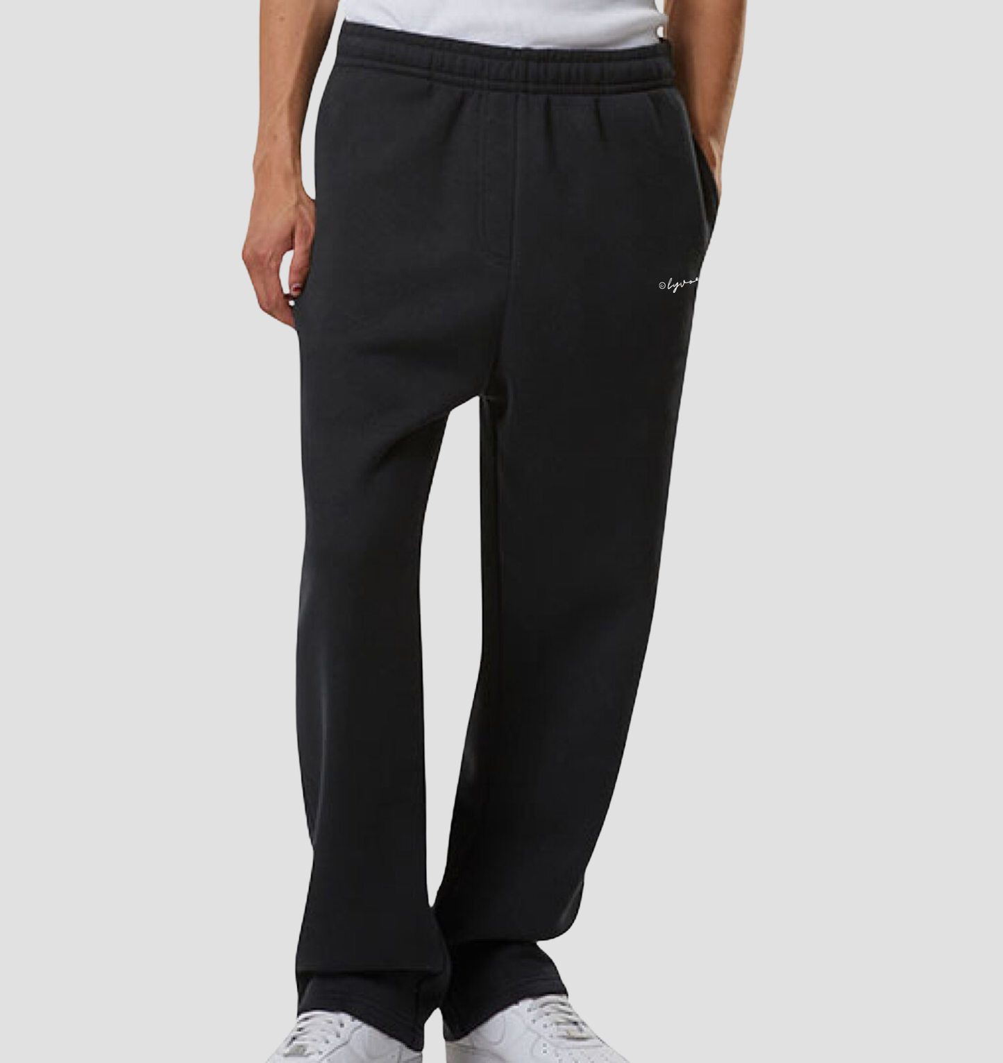 BOXCUT OPEN LEG TRACKPANTS