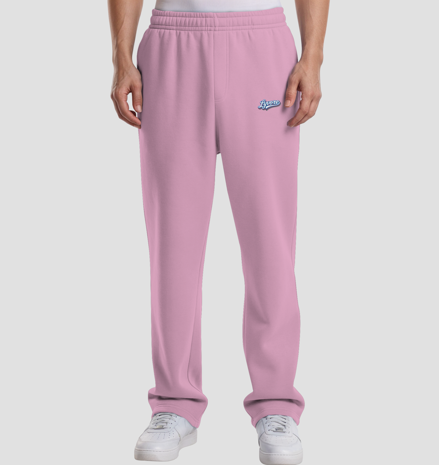 COLLEGE OPEN LEG TRACKPANTS