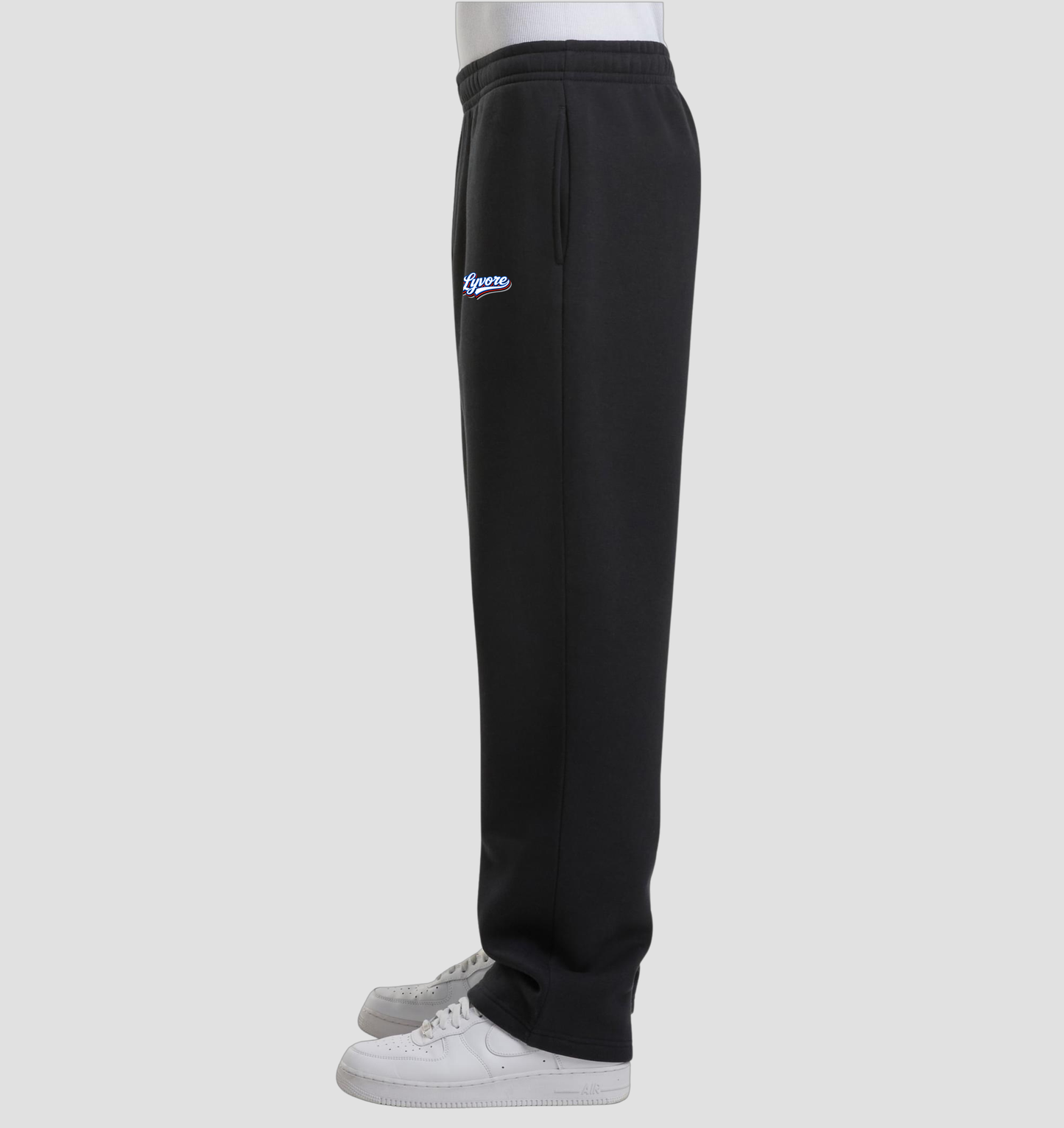 COLLEGE OPEN LEG TRACKPANTS