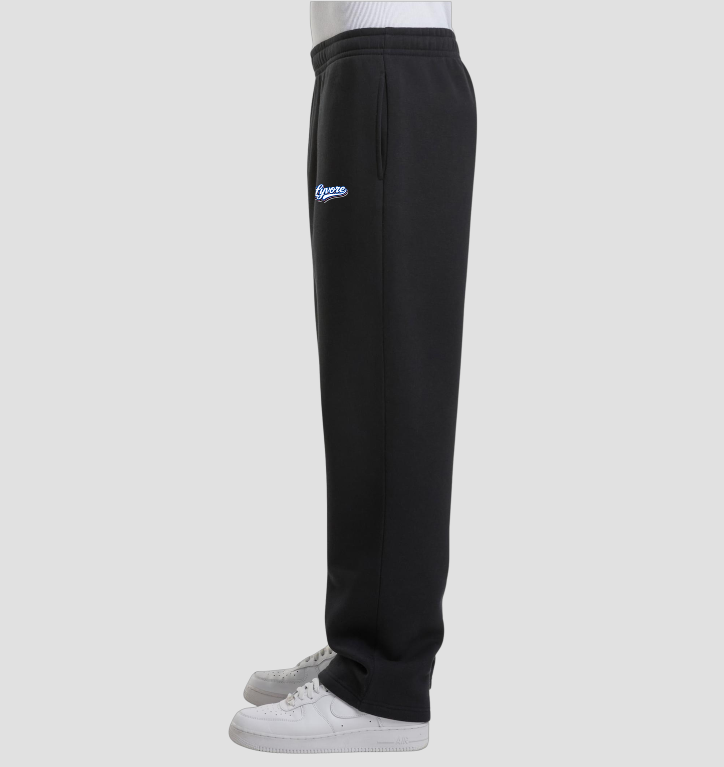 COLLEGE OPEN LEG TRACKPANTS